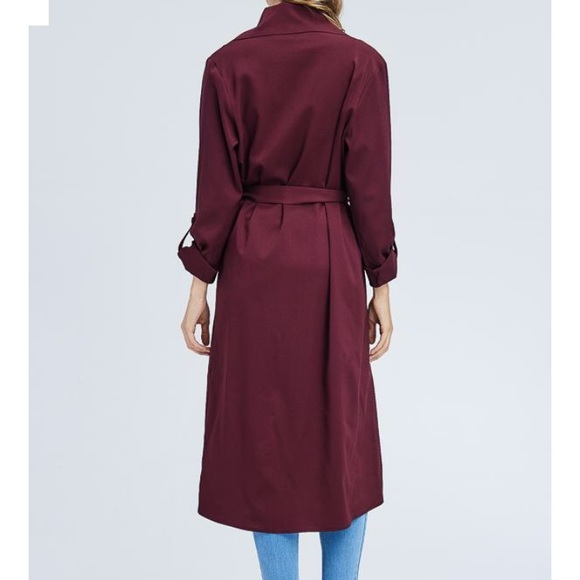 🚨BUY 2 GET 1 FREE!🚨✨Mulberry Lightweight Trench - Picture 6 of 7